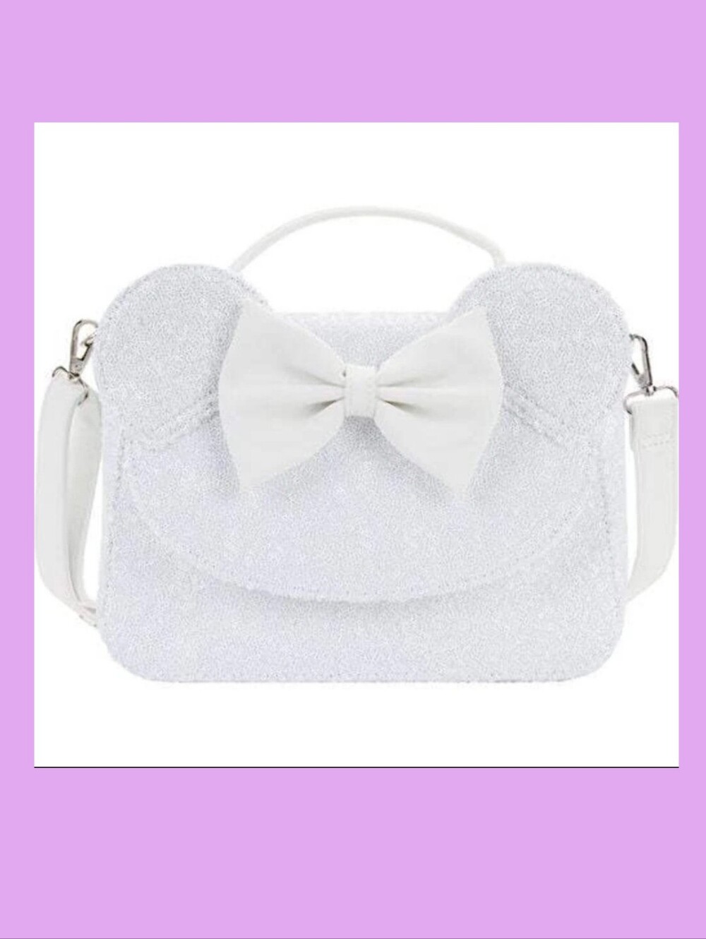 Loungefly Disney Minnie Mouse Bride Wedding Crossbody Purse NWT